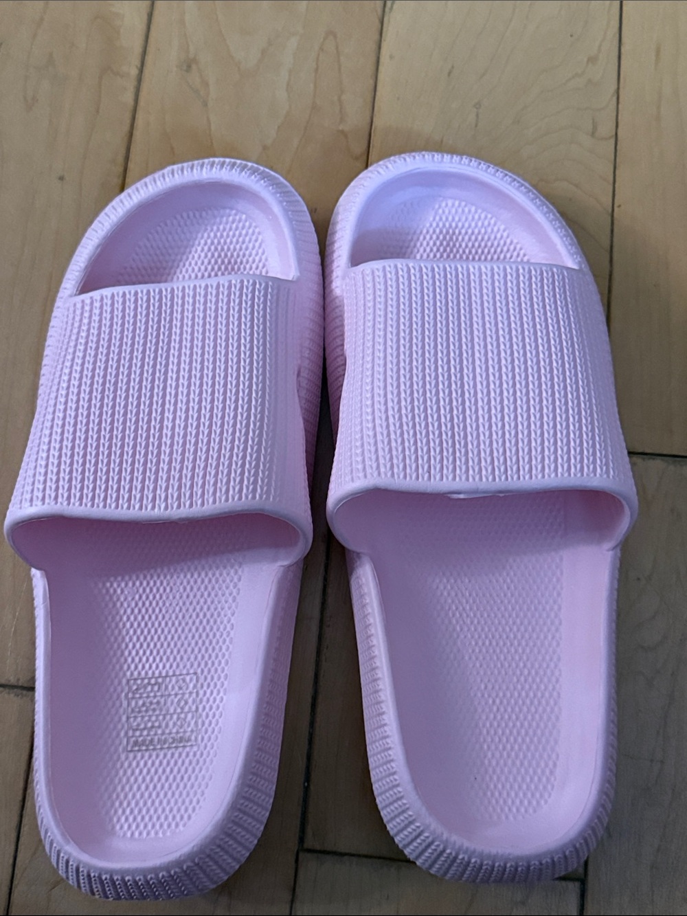 Pink Slide Sandals for Women - Lightweight Comfort